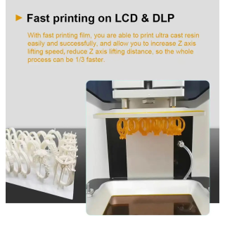 Jamg He Ultra Cast High Wax Jewellery Castable Resin for 3D Printer